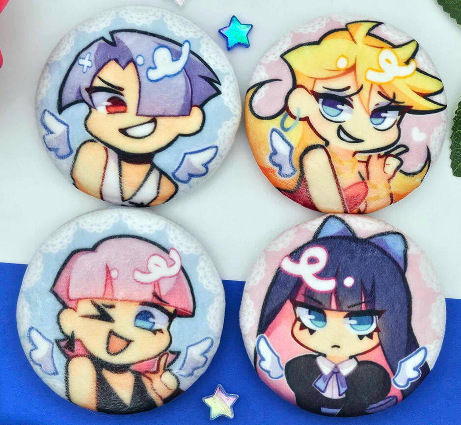 PASWG Plush Buttons
